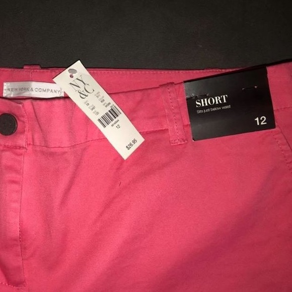 Coral pink shorts - Picture 2 of 7